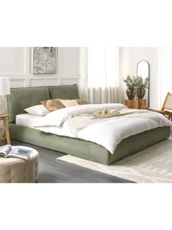 Doppelbett VINAY in Grün - (W) 196 x (H) 90 x (L) 233 cm