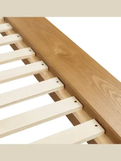 Doppelbett ZEN in Braun/Weiß - (W) 328 x (H) 86 x (L) 229 cm