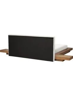 Doppelbett ZEN in Braun/Weiß - (W) 308 x (H) 86 x (L) 229 cm