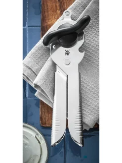 Dosenöffner in Silber