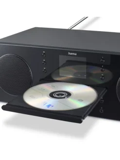 DR1560CBT, DAB+/FM/CD/Bluetooth® in Schwarz