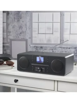 DR1560CBT, DAB+/FM/CD/Bluetooth® in Schwarz