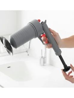 Druckluftpistole in Grau