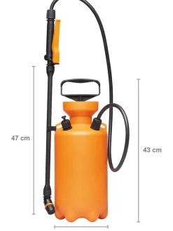 Drucksprüher in Orange