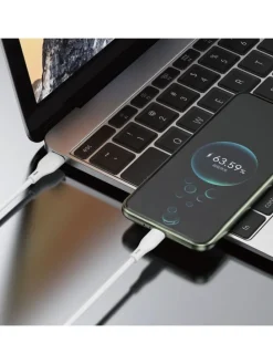 Dudao USB/Lightning Kabel 3A 2m – Weiß