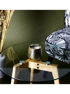 Duftkerze in Gold, 160 g