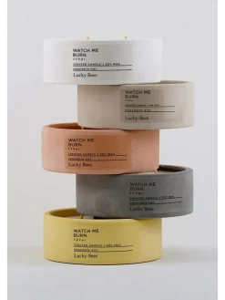 Duftkerze in Grau - 220 g