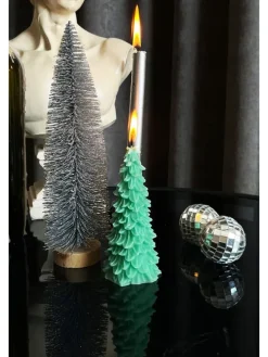 Duftkerze in Grün - 100 g