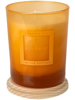 Duftkerze "Pumpkin Pie" in Orange - 180 g