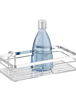 Duschablage in Silber - (B)24 x (H)6,5 x (T)13 cm