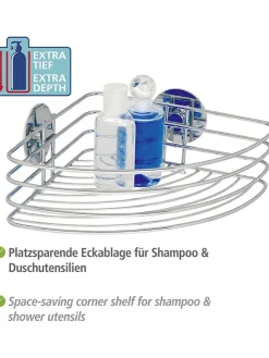 Duschablage in Silber - (B)26,5 x (H)10,5 x (T)20 cm