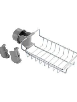 Duschablage in Silber - (B)10 x (H)17 x (T)4 cm