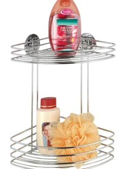 Duschablage in Silber - (B)26,5 x (H)33 x (T)20 cm