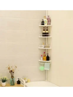 Duschablage in Weiß - 85-305 cm