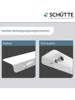 Duschablage in Weiß - (L)35 x (B)5 cm