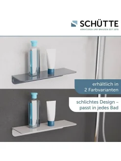 Duschablage in Weiß - (L)35 x (B)5 cm