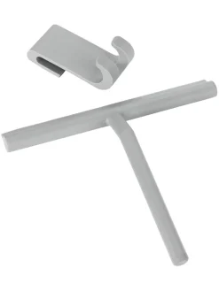 Duschabzieher ''Mola'' in Grau - (B)21 x (H)24,5 x (T)4 cm