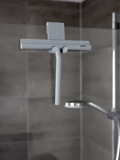 Duschabzieher ''Mola'' in Grau - (B)21 x (H)24,5 x (T)4 cm