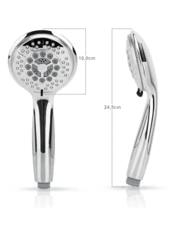 Duschkopf Handbrause in Silber