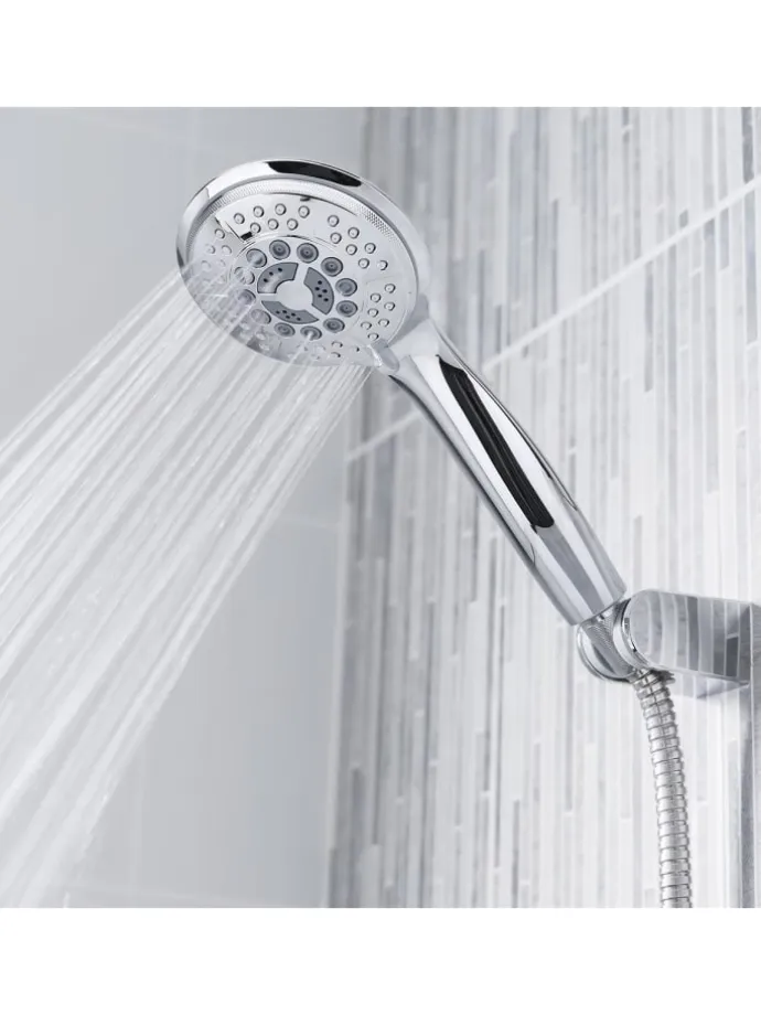 Duschkopf Handbrause in Silber