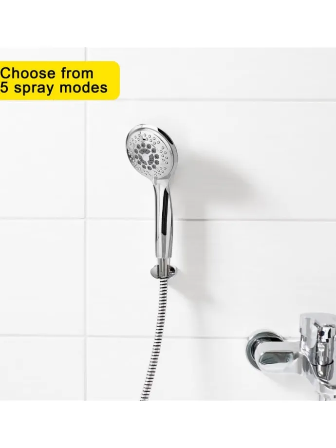 Duschkopf Handbrause in Silber