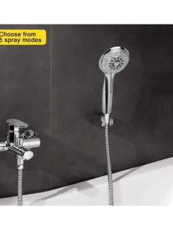 Duschkopf Handbrause in Silber