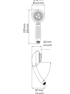 Dusch-Set Curacao chrom