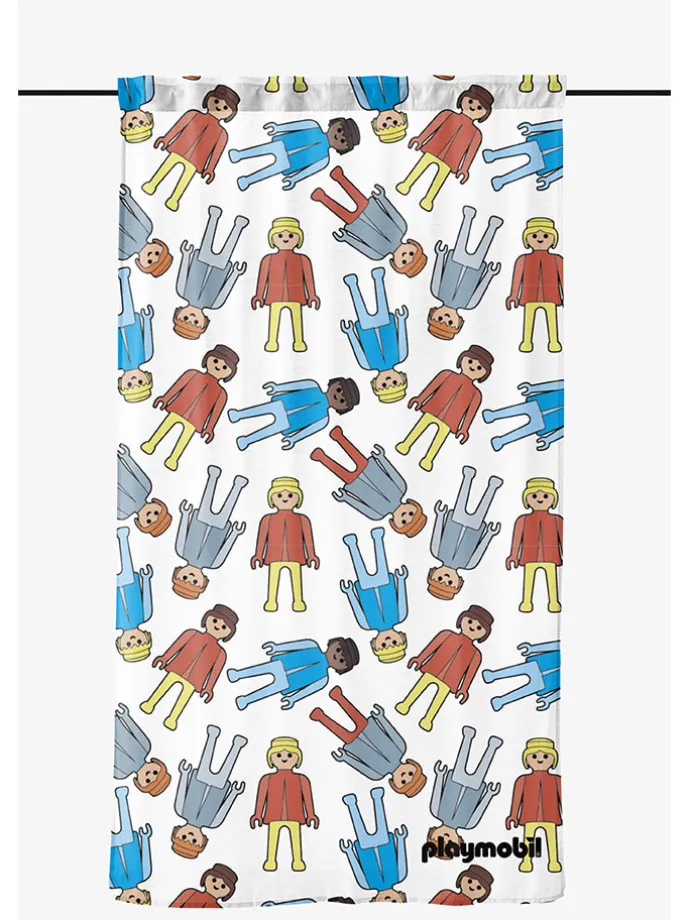 Duschvorhang "Everywhere" in Weiß/ Bunt - (L)177 x (B)177 cm