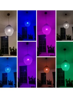 E27 LED-Leuchtmittel in Bunt - EEK G (A bis G)