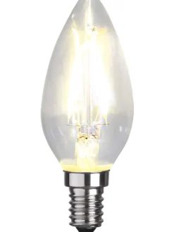 E14 Leuchtmittel Clear in Silber