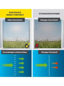 EASYmaxx Insect Protect Teleskop-Insektenschutzgitter für Dachfenster