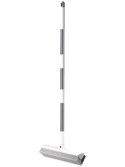 Eckbürste in Grau - (L)133 x (B)23 cm