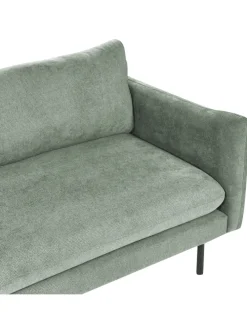 Ecksofa VINTERBRO in Grün/Schwarz - (W) 279 x (H) 86 x (L) 162 cm