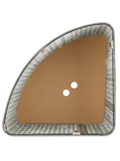 Eckwäschekorb in Natur - (B)36 x (H)60 x (T)36 cm