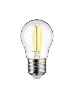 Eco-Line Filament 230V LED Tropfen E27 1er-Set 80 mm 525lm 2,5W 4000K Klar A