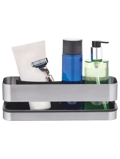 Edelstahl-Duschkorb "Nexio" - (B)34 x (H)8,5 x (T)8 cm