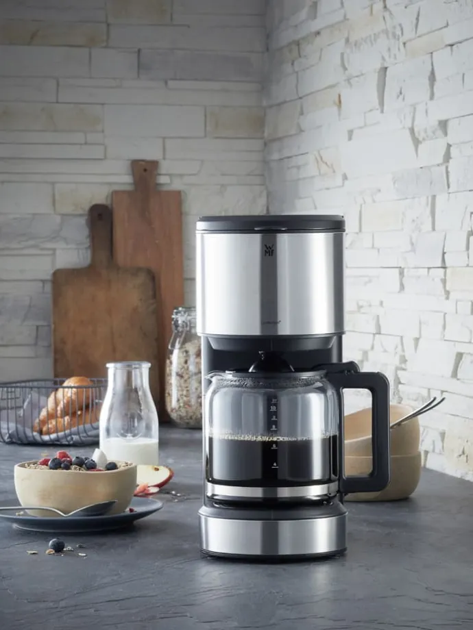 Edelstahl-Filterkaffeemaschine "Stelio Aroma"