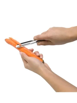 Edelstahl-Gemüseschäler - (L)19 cm