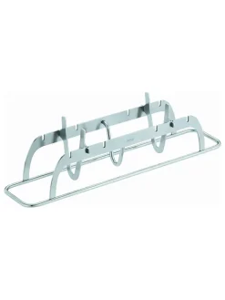 Edelstahl-Grillfischhalter - (B)31 x (H)7,5 x (T)7 cm