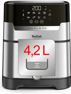 Edelstahl-Heißluftfritteuse 