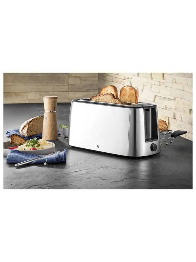 Edelstahl-Langschlitz-Toaster "Bueno Pro"