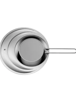 Edelstahl-Pfannen-Spritzschutz - (B)31 x (H)2,2 x (T)30 cm