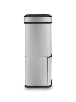 Edelstahl-Recycling-Mülleimer - 69 l