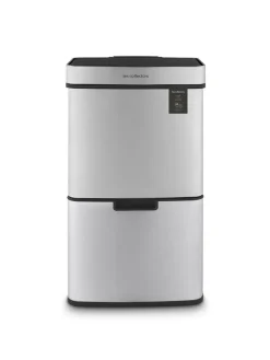 Edelstahl-Recycling-Mülleimer - 64 l