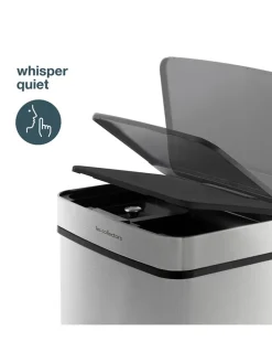 Edelstahl-Recycling-Mülleimer - 64 l