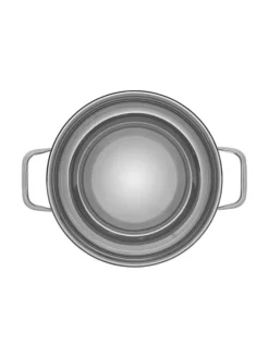 Edelstahl-Rührschüssel - (H)13,6 x Ø 24 cm