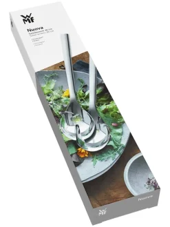 Edelstahl-Salatbesteck 