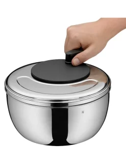 Edelstahl-Salatschleuder - 4 l