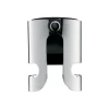 Edelstahl-Sektflaschen-Verschluss ''Clever&More'' - (H)5 x Ø 4 cm