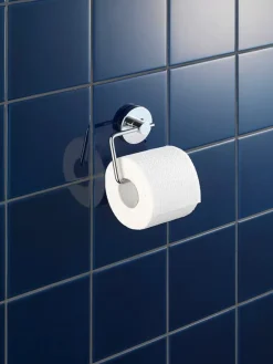 Edelstahl-Toilettenpapierhalter "Milazzo" - (B)13,5 x (H)17,5 x (T)16 cm
